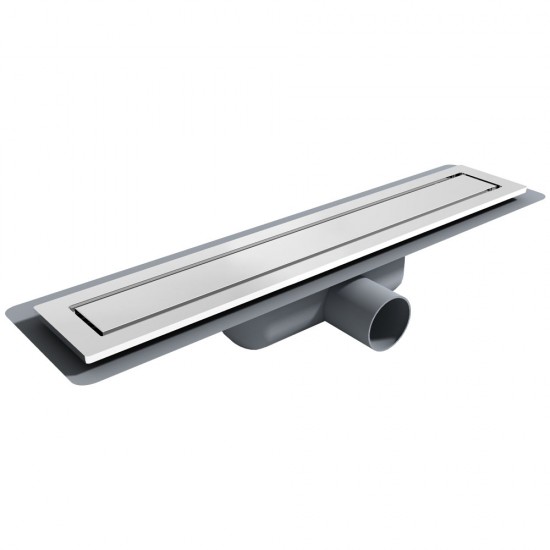 Plastik Yalıtım Etekli Duş Kanalı / Yandan Çıkışlı Klasik Model